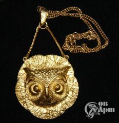 Колье "Сова"